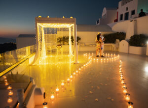 Proposal in Santorini
